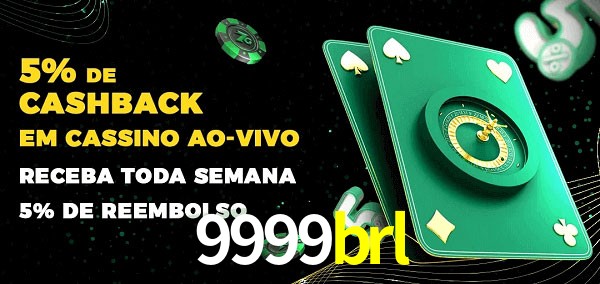 Promoções do cassino ao Vivo 9999brl